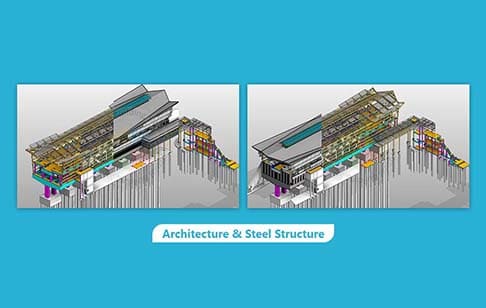 Structural and Facade 3D Modeling